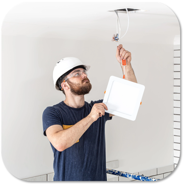 Instalación/cambio de luminarias y migración a LED