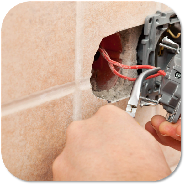 Cambio de enchufes e interruptores defectuosos