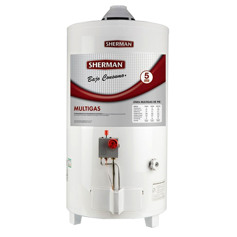 Service Termotanques Sherman a gas